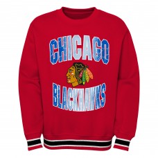 Кофта Chicago Blackhawks Youth Classic Blueliner - Red