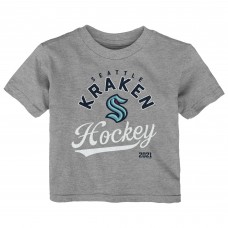 Малышам Seattle Kraken Heather Gray Take The Lead T-Shirt