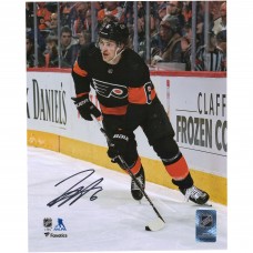 Autographed Philadelphia Flyers Travis Sanheim Fanatics Authentic 8 x 10 Black Alternate Jersey with Puck Photograph Autographed Philadelphia Flyers Travis Sanheim Fanatics Authentic 8 x 10 Black Alternate Jersey with Puck Photograph