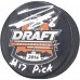 Шайба с автографом Travis Sanheim Philadelphia Flyers Fanatics Authentic Autographed 2014 Draft Logo with #17 PICK Inscription