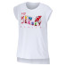 Женская футболка New Jersey Devils WEAR by Erin Andrews White Greetings From Muscle