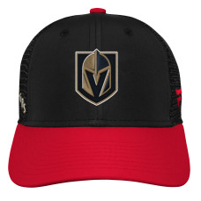 Подростковая Vegas Golden Knights Black Special Edition 2.0 Trucker Snapback Hat