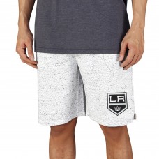 Шорты Los Angeles Kings Concepts Sport Throttle Knit - White/Charcoal
