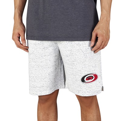 Шорты Carolina Hurricanes Concepts Sport Throttle Knit - White/Charcoal
