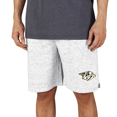 Шорты Nashville Predators Concepts Sport Throttle Knit Jams - White/Charcoal