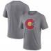 Футболка Colorado Avalanche Heather Gray Wraparound Tri-Blend