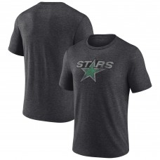 Футболка Dallas Stars Wraparound Tri-Blend - Charcoal