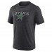 Футболка Dallas Stars Wraparound Tri-Blend - Charcoal