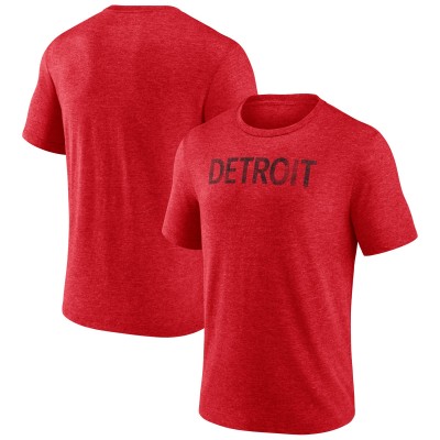 Футболка Detroit Red Wings Wraparound Tri-Blend - Red