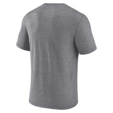 Los Angeles Kings Heather Gray Wraparound Tri-Blend T-Shirt Los Angeles Kings Heather Gray Wraparound Tri-Blend T-Shirt