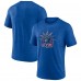 New York Rangers Blue Wraparound Tri-Blend T-Shirt New York Rangers Blue Wraparound Tri-Blend T-Shirt