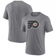 Футболка Philadelphia Flyers Heather Gray Wraparound Tri-Blend Футболка Philadelphia Flyers Heather Gray Wraparound Tri-Blend