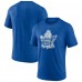 Toronto Maple Leafs Blue Wraparound Tri-Blend T-Shirt