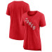 Женская Футболка Carolina Hurricanes Red Slow Whistle Tri-Blend Женская Футболка Carolina Hurricanes Red Slow Whistle Tri-Blend