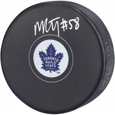 Шайба с автографом Michael Bunting Toronto Maple Leafs Fanatics Authentic