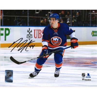 Autographed New York Islanders Jean-Gabriel Pageau Fanatics Authentic 8 x 10 Royal Jersey Skating Photograph