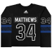 Джерси с автографом Auston Matthews Toronto Maple Leafs Fanatics Authentic Adidas Alternate Authentic - Black
