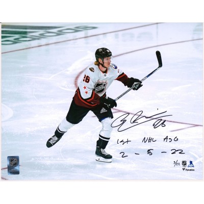 Autographed Buffalo Sabres Rasmus Dahlin Fanatics Authentic 11 X 14 2022 All-Star Game Skating Photograph with 1st NHL ASG 2/5/22 Inscription - Limited Edition of 22
