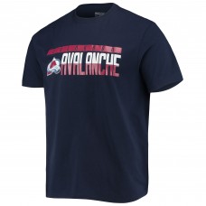Colorado Avalanche Levelwear Richmond Wordmark T-Shirt - Navy