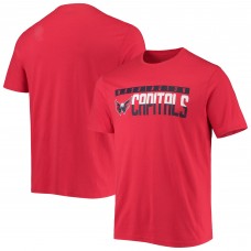 Washington Capitals Levelwear Richmond Wordmark T-Shirt - Red