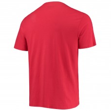 Washington Capitals Levelwear Richmond Wordmark T-Shirt - Red