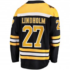 Hampus Lindholm Boston Bruins Home Breakaway Player Jersey - Black