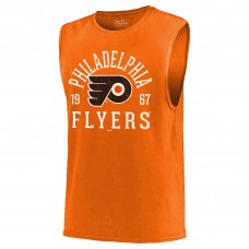 Philadelphia Flyers Majestic Threads Softhand Muscle Tank Top - Orange