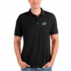 Поло Dallas Stars Antigua Affluent - Black/Silver