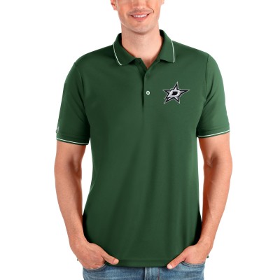 Поло Dallas Stars Antigua Affluent - Forest Green