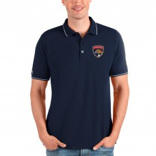 Поло Florida Panthers Antigua Affluent - Navy/White
