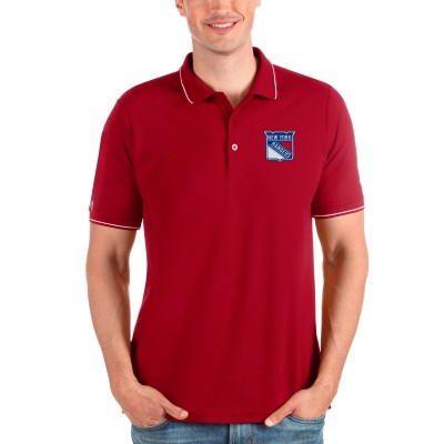 Поло New York Rangers Antigua Affluent - Red