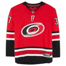 Игровая джерси Autographed Carolina Hurricanes Andrei Svechnikov Red Fanatics Authentic Fanatics Breakaway