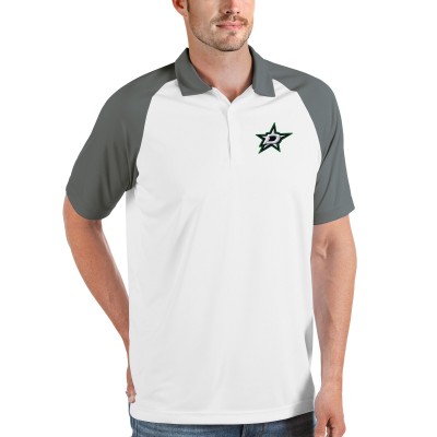 Поло Dallas Stars Antigua Nova - White