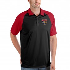 Поло Florida Panthers Antigua Nova - Black