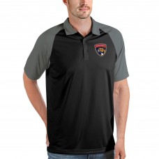 Поло Florida Panthers Antigua Nova - Black