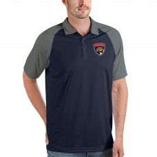 Поло Florida Panthers Antigua Nova - Navy