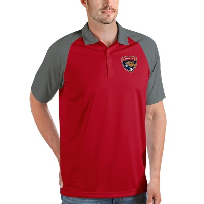 Поло Florida Panthers Antigua Nova - Red