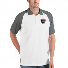 Поло Florida Panthers Antigua Nova - White