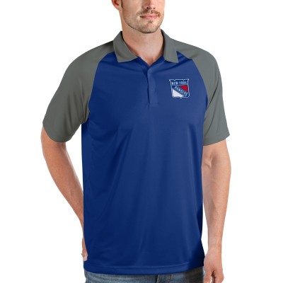 Поло New York Rangers Antigua Nova - Royal