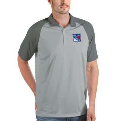 Поло New York Rangers Antigua Nova - Gray