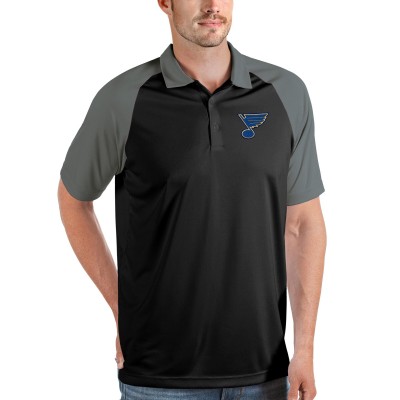 Поло St. Louis Blues Antigua Nova - Black