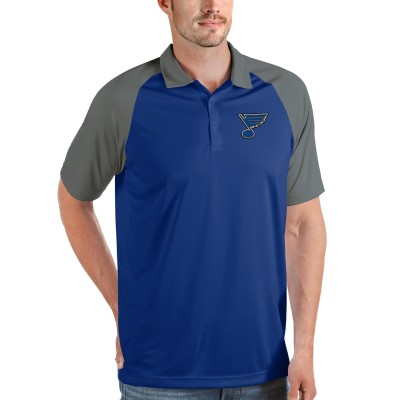Поло St. Louis Blues Antigua Nova - Royal