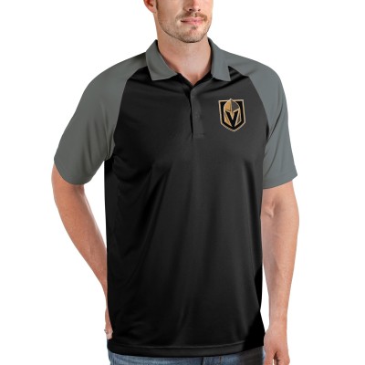 Поло Vegas Golden Knights Antigua Nova - Black
