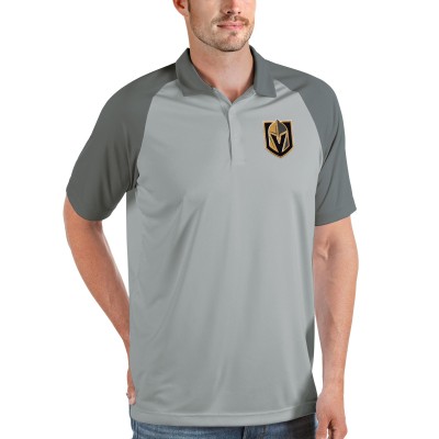 Поло Vegas Golden Knights Antigua Nova - Gray
