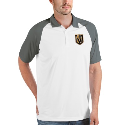 Поло Vegas Golden Knights Antigua Nova - White