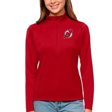Женская пуловер New Jersey Devils Antigua Red Tribute Top