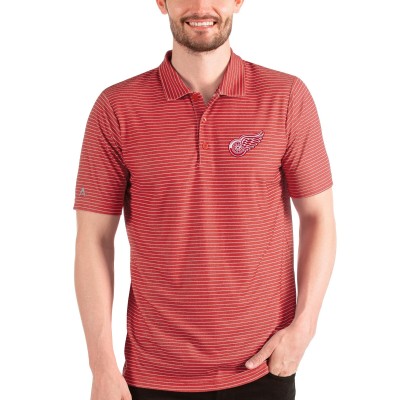Поло Detroit Red Wings Antigua - Heathered Red