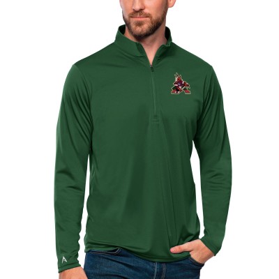 Кофта на молнии Arizona Coyotes Antigua Tribute - Forest Green