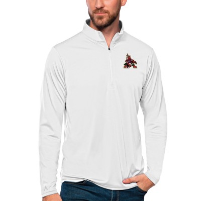 Кофта на молнии Arizona Coyotes Antigua Tribute - White