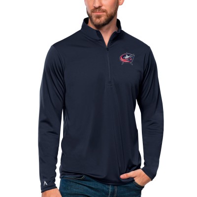 Кофта на молнии Columbus Blue Jackets Antigua Tribute - Navy